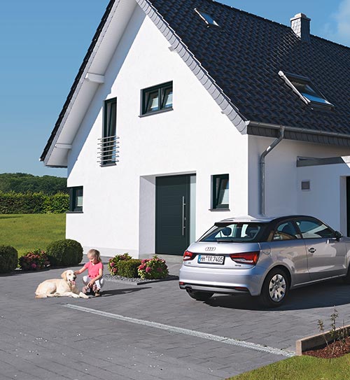 Aluminiumhaustüren Hoermann K-DSN9747 X HolzLand Beese Unna Dortmund