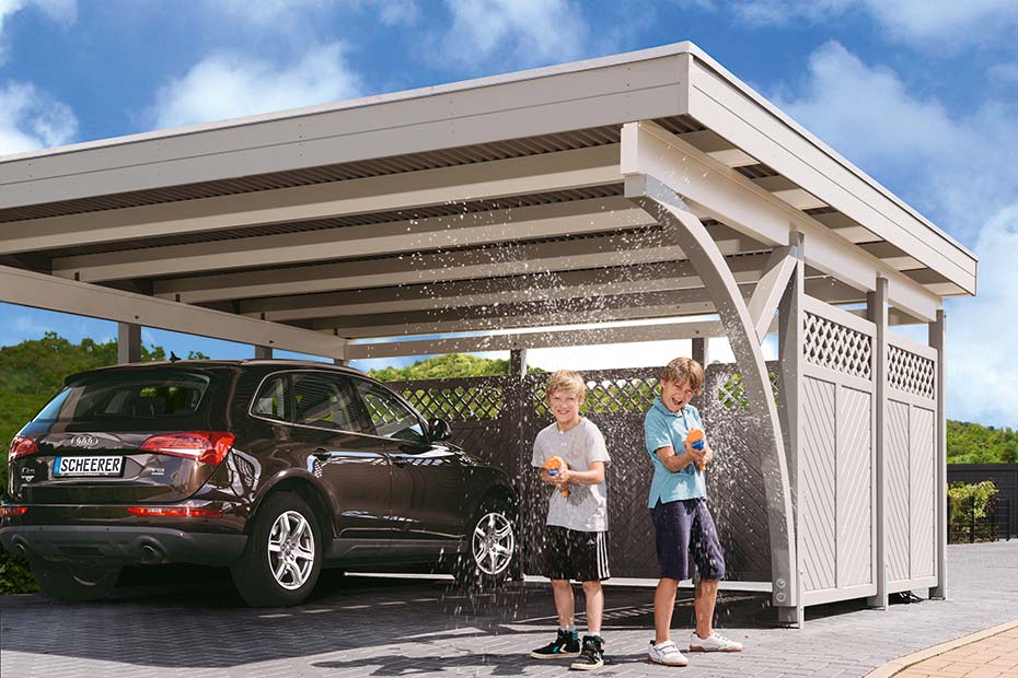 Carports Garagen Holz Carport variant Leimholz Scheerer HolzLand Beese Unna Dortmund