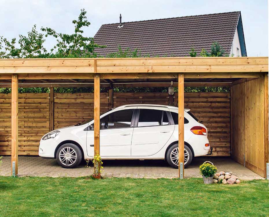 Carports Garagen Holzcarports Scheerer HolzLand Beese Unna Dortmund
