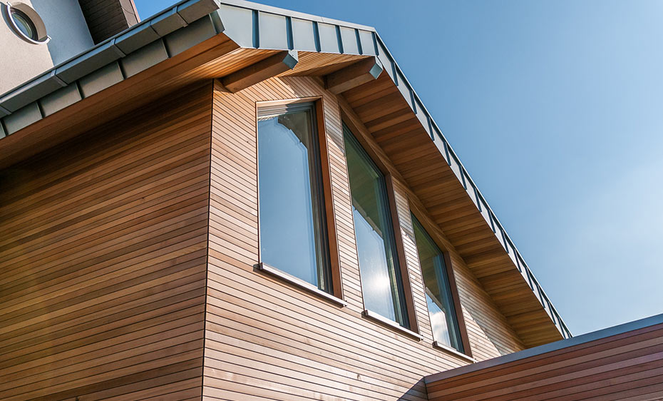 Fassade Warm Bruns WRC HolzLand Beese Unna Dortmund