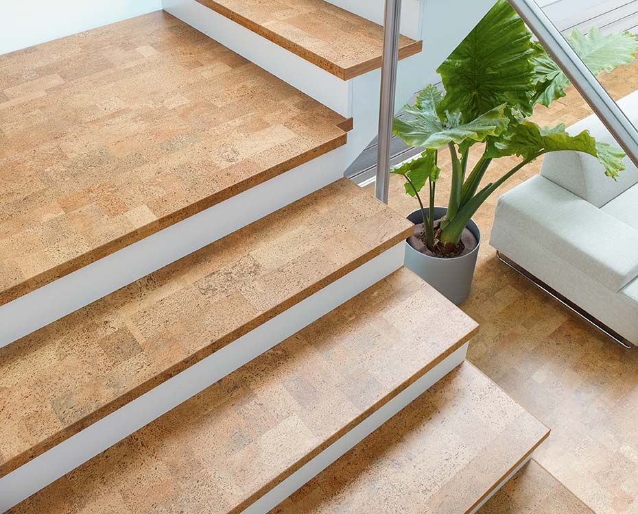 Wohntipp von HolzLand Beese in Unna: Auch Korkböden kannst Du auf der Treppe verlegen lassen. Wohntipp von HolzLand Beese in Unna: Auch Korkböden kannst Du auf der Treppe verlegen lassen.