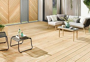 Terrassendielen aus Holz HolzLand Beese.