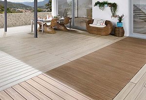 Terrassendielen aus WPC HolzLand Beese.