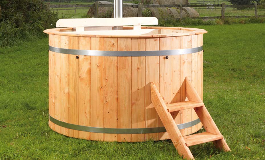 Saunahaus Holz Badebottich Wolff Finnhaus HolzLand Beese Unna Dortmund