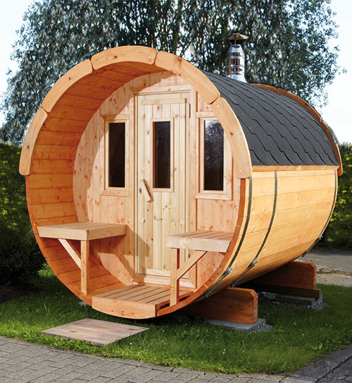 Saunahaus Holz Saunafass 250 Wolff Finnhaus HolzLand Beese Unna Dortmund
