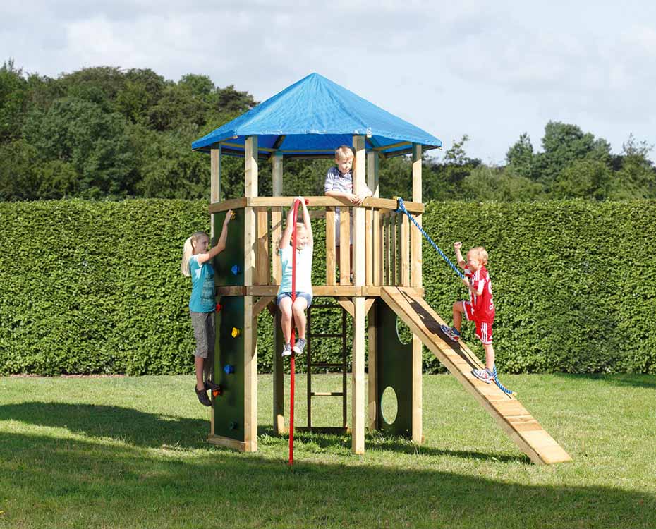 Spielgeräte Kletterturm Bruegmann HolzLand Beese Unna Dortmund