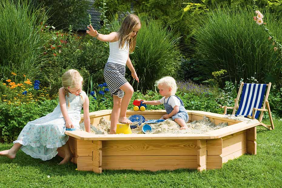 Spielgeräte Sandkasten Holz Bruegmann HolzLand Beese Unna Dortmund