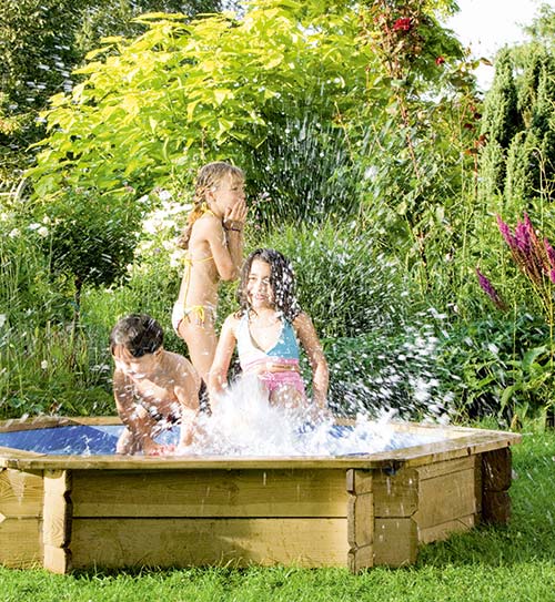 Spielgeräte Sandkasten Pool Planschbecken HolzLand Beese Unna Dortmund