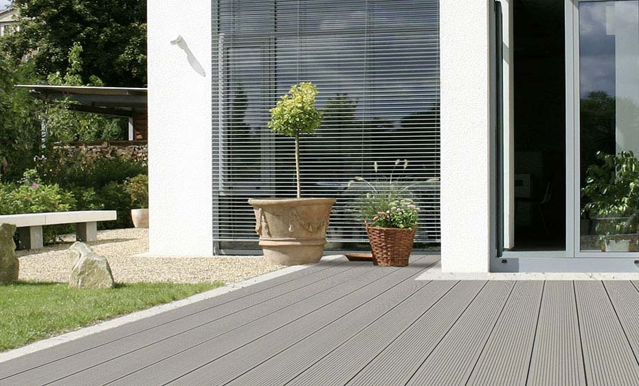 Terrassendiele WPC grau HolzLand Beese Unna Dortmund