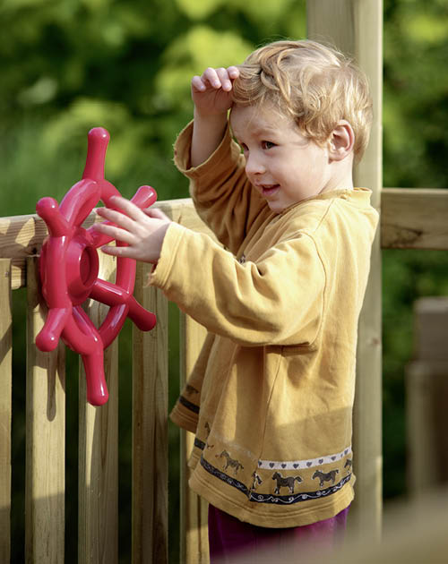Zubehör/Erweiterung für Spielgeräte im Garten: Steuerrad bei HolzLand Beese in Unna (Raum Dortmund)