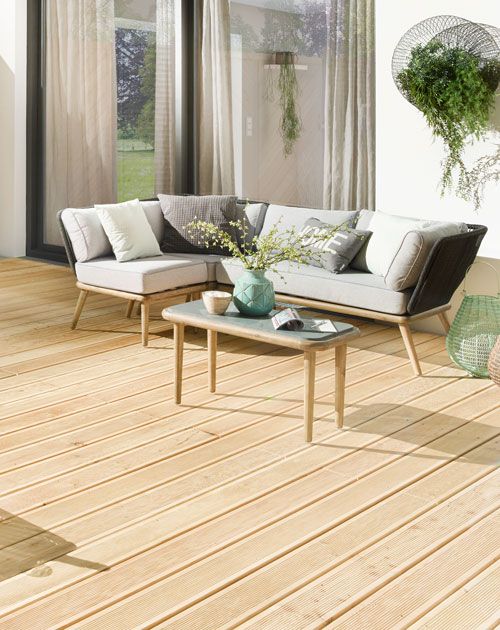 Terrasse aus sibirischer Lärche mit Resistenzklasse 2–3 | HolzLand Beese in Unna
