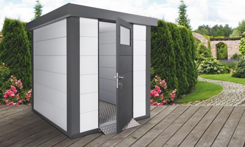Gartenhaus Metall aus der Serie Eleganto von Wolff Finnhaus | HolzLand Beese, Unna Gartenhaus Metall aus der Serie Eleganto von Wolff Finnhaus | HolzLand Beese, Unna