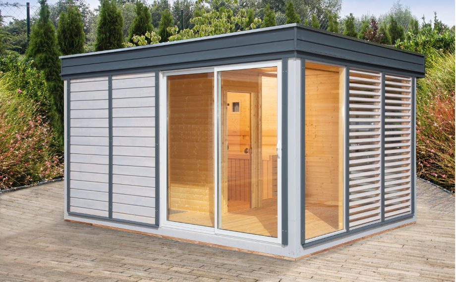 Gartensauna Stina 4333/2-Raum von HolzLand Beese in Unna