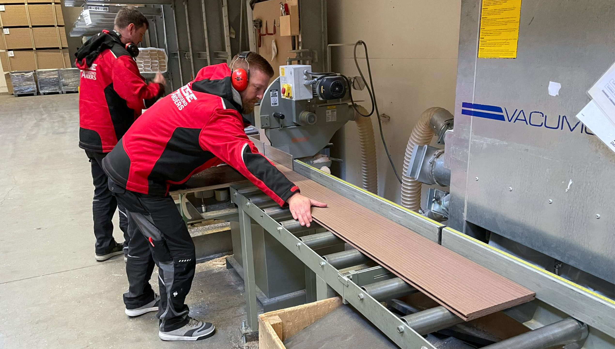 WPC-Recycling bei HolzLand Beese in Unna