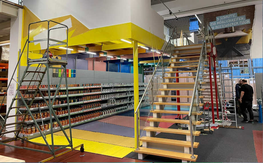 Neues Design Wall of Colors, HolzLand Beese Unna