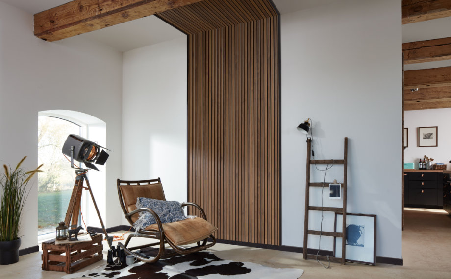 Akustikpaneele aus Holz im Homeoffice | HolzLand Beese in Unna Akustikpaneele aus Holz im Homeoffice | HolzLand Beese in Unna