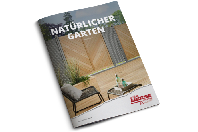 Hölzerne Gartenbroschüre | HolzLand Beese in Unna Hölzerne Gartenbroschüre | HolzLand Beese in Unna