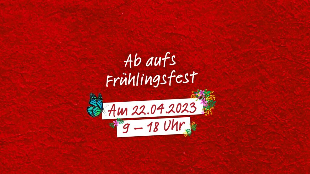 Einladung zum Frühlingsfest | HolzLand Beese in Unna