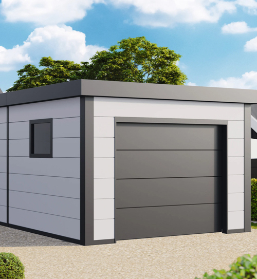 Metall-Gartenhaus mit Tor | HolzLand Beese in Unna