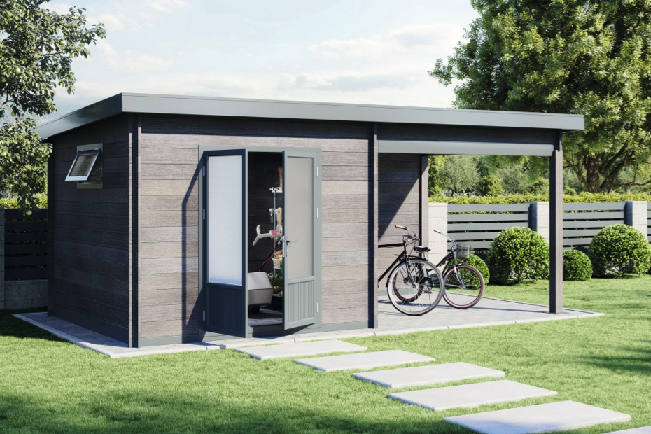 Praktisches Gartenhaus aus WPC | HolzLand Beese in Unna