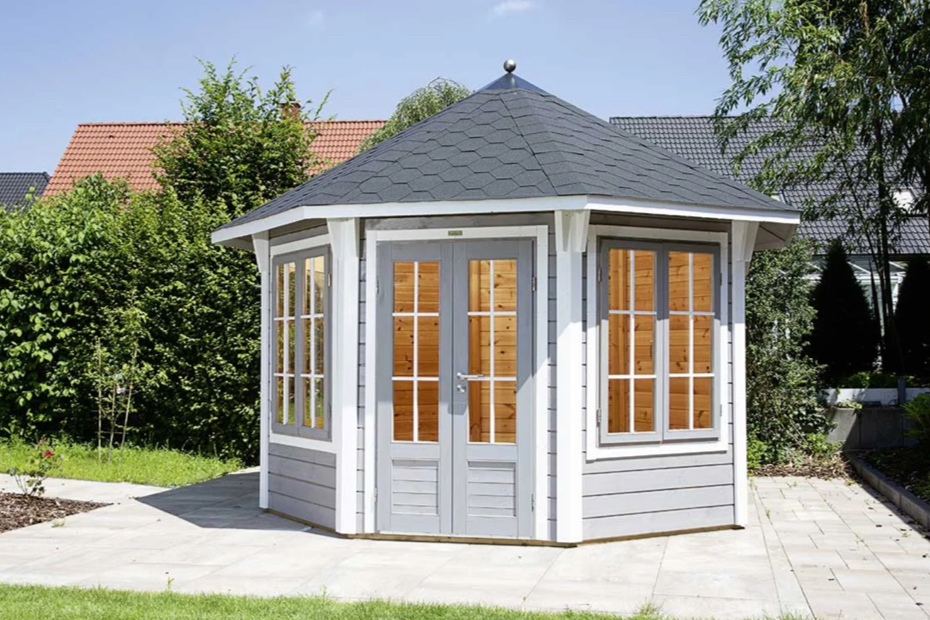 Grauer Pavillon | HolzLand Beese in Unna
