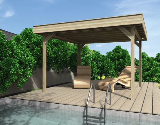 Offener Pavillon ohne Wände | HolzLand Beese in Unna Offener Pavillon ohne Wände | HolzLand Beese in Unna