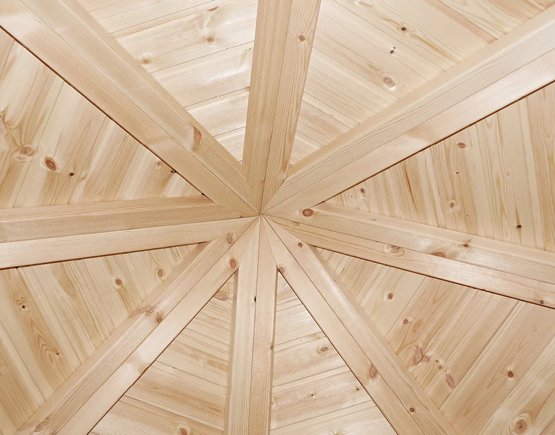 Hölzener Pavillon von innen | HolzLand Beese in Unna Hölzener Pavillon von innen | HolzLand Beese in Unna