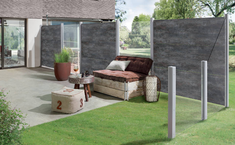 Sichtschutzzaun System Board Keramik XL | HolzLand Beese in Unna