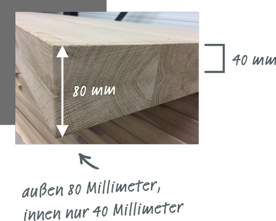 BEESondere Tische Castle Line aufgedoppelte Kante | HolzLand Beese in Unna BEESondere Tische Castle Line aufgedoppelte Kante | HolzLand Beese in Unna