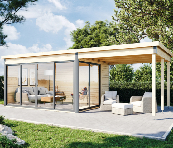 Modernes Gartenhaus aus Holz | HolzLand Beese in Unna Modernes Gartenhaus aus Holz | HolzLand Beese in Unna