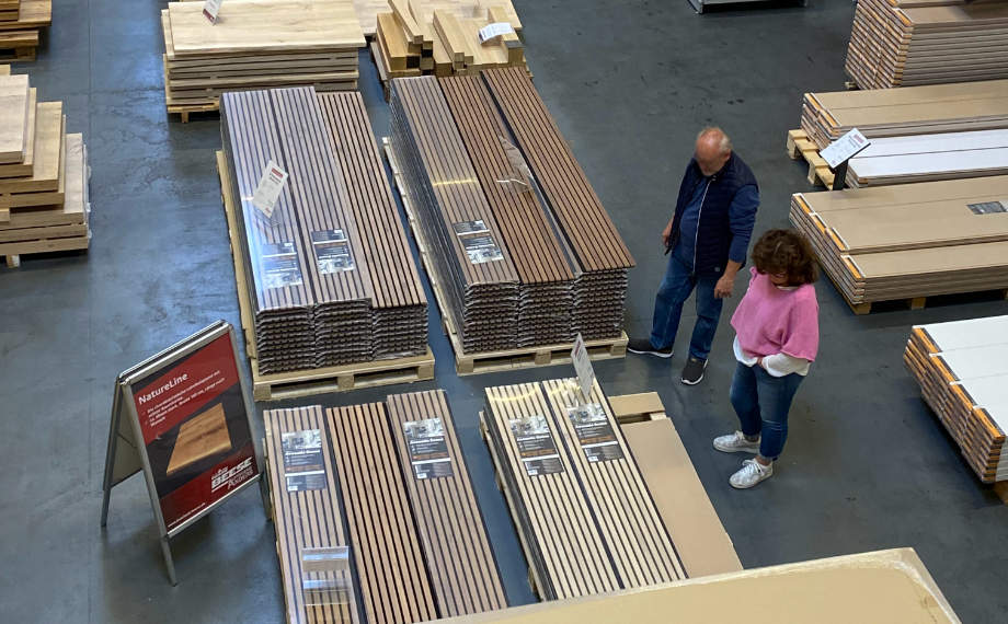 Akustikpaneele aus Holz zum Mitnehmen, Frühlingsfest 2023 | HolzLand Beese in Unna
