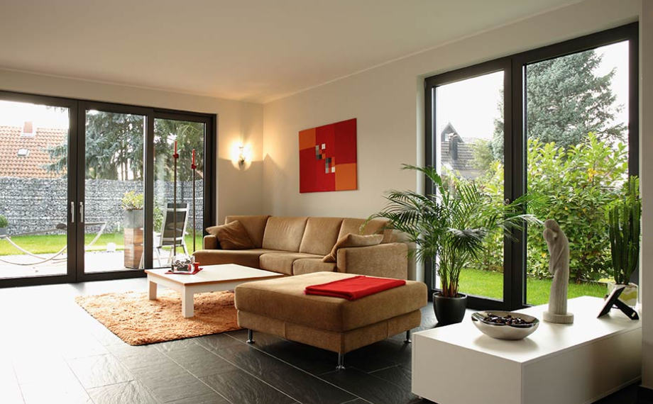 Fenster und Türen auf die Terrasse, HolzLand Beese, Unna