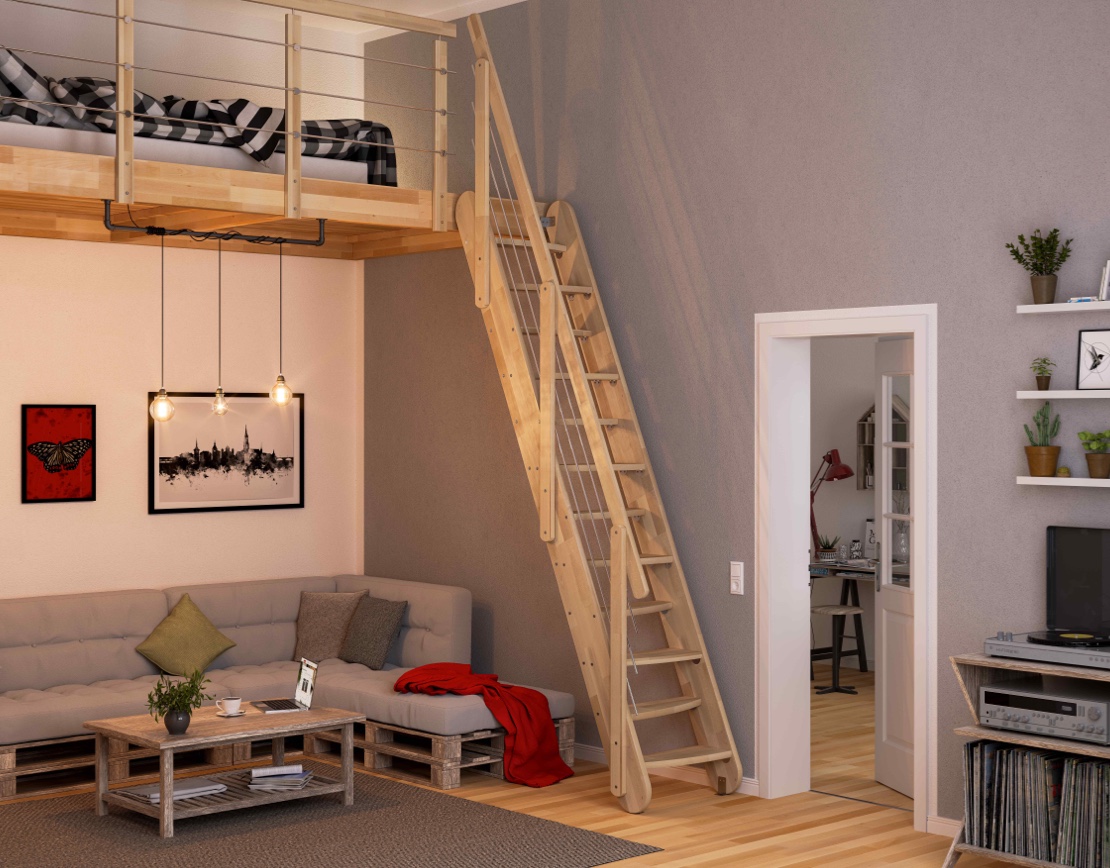 Raumspartreppe | Dolle Bern Buche | HolzLand Beese Unna Raumspartreppe | Dolle Bern Buche | HolzLand Beese Unna