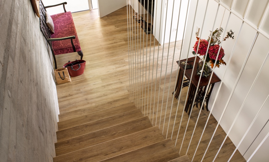 Stylische Treppenkantenprofile | Tilo Novo Eiche Granola | HolzLand Beese Unna