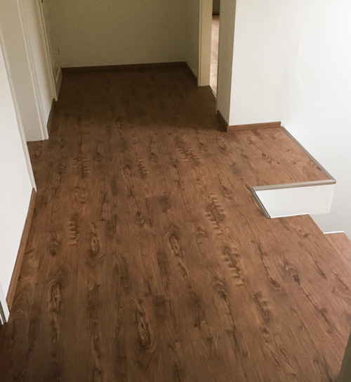 Vinylboden im Flur | Vinylboden Eiche | HolzLand Beese Unna
