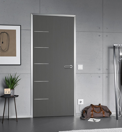 CPL-Tür Linea 845 Onyx | HolzLand Beese Unna