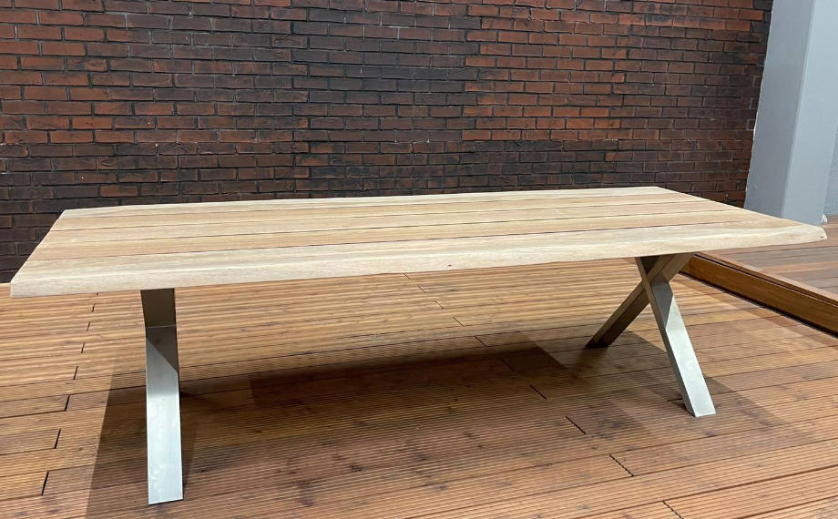 Outdoortisch, Ausstellung, Garten, HolzLand Beese Unna