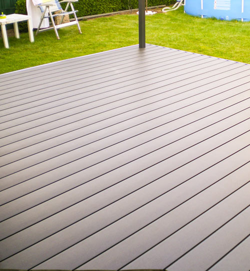 Zeitlose, moderne WPC-Terrasse | HolzLand Beese Unna