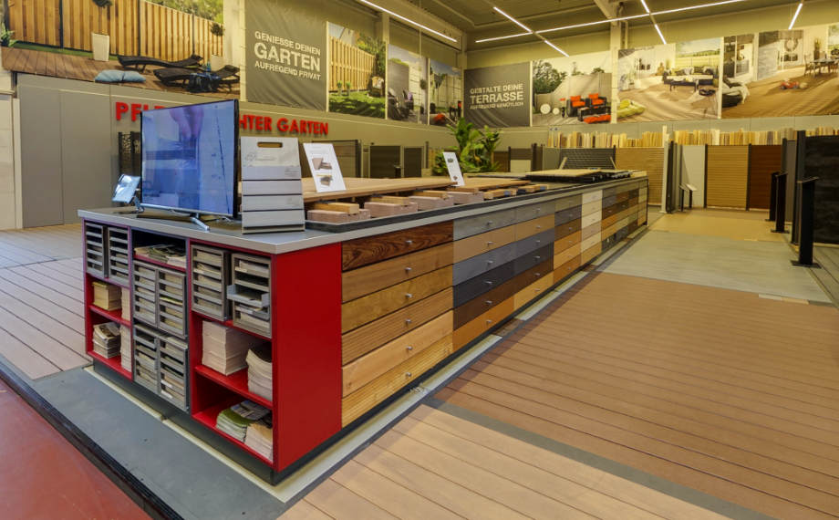 Pflegeleichter Garten, Ausstellung, HolzLand Beese Unna
