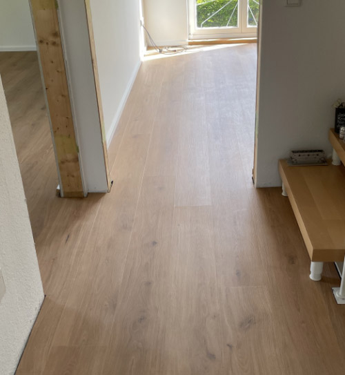 Hochwertige Eichenböden verlegt | Referenzprojekt | HolzLand Beese in Unna
