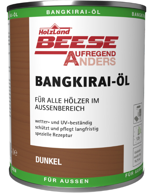 Bangkirai-Öl dunkel, HolzLand Beese Unna