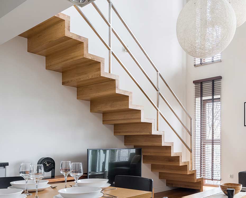 Moderne Faltwerktreppe | HolzLand Beese in Unna Moderne Faltwerktreppe | HolzLand Beese in Unna