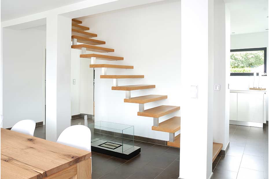 Offene, gebolzte Treppe | HolzLand Beese in Unna