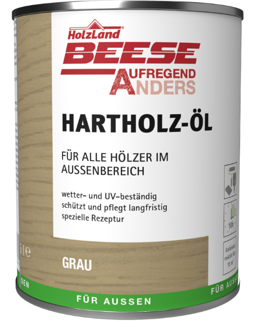 Hartholz-Öl in Grau, HolzLand Beese Unna