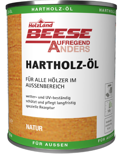 Hartholz-Öl in Natur, HolzLand Beese Unna
