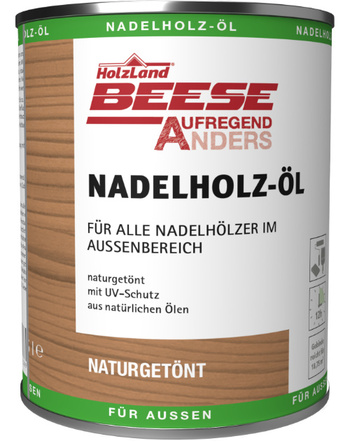 Nadelholz-Öl in Naturgetönt, HolzLand Beese Unna