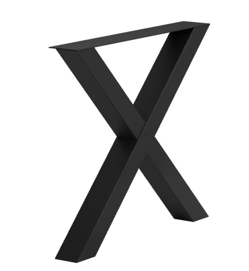 Gestell: schwarzes X | Referenz | HolzLand Beese