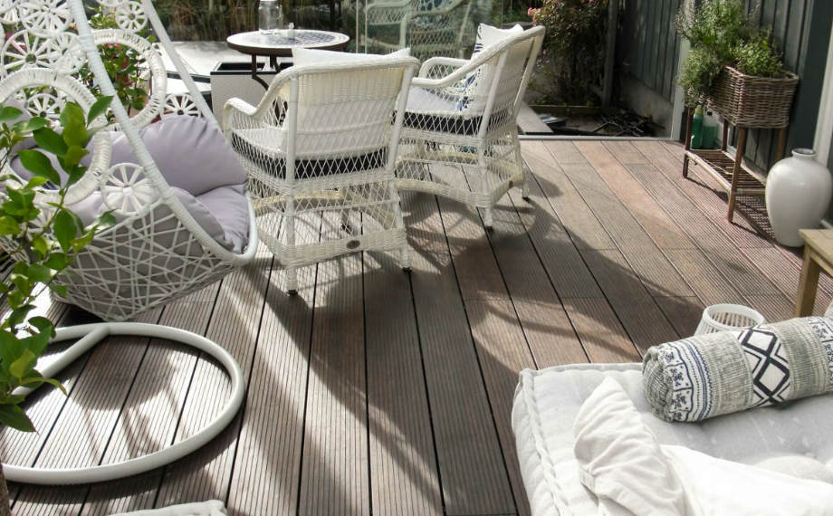 Pflegeleichte Terrassendielen aus WPC, HolzLand Beese Unna