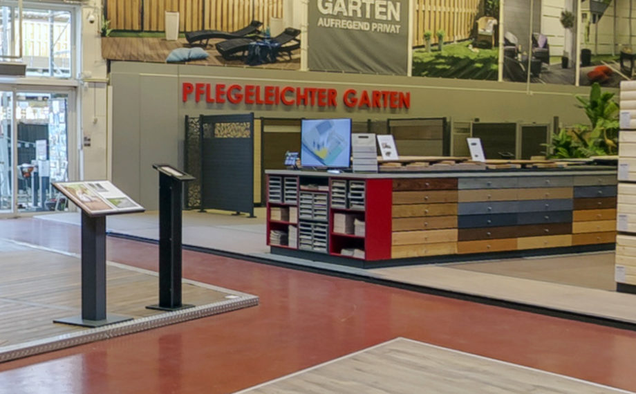 Ausstellung pflegeleichter Garten, HolzLand Beese Unna