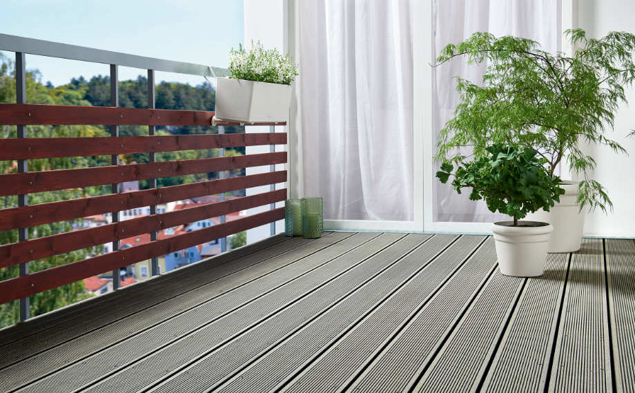 WPC-Terrasse auf Balkon, HolzLand Beese Unna